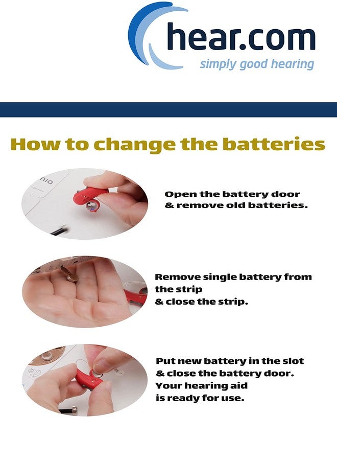 Signia Hearing Aid Batteries- Size 13- Hear.com (24) - Image 4