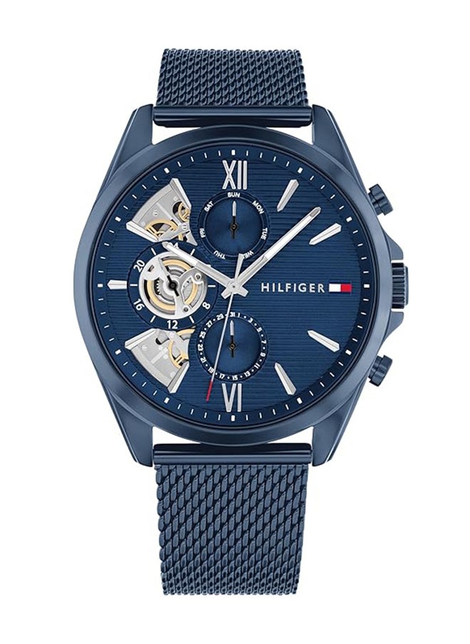 TOMMY HILFIGER TOMMY HILFIGER ROUND ANALOG MEN'S BLUE CASE WATCH - 1710648  - Image 1