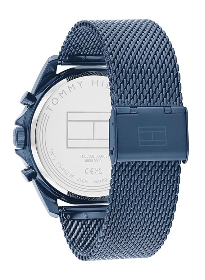 TOMMY HILFIGER TOMMY HILFIGER ROUND ANALOG MEN'S BLUE CASE WATCH - 1710648  - Image 3