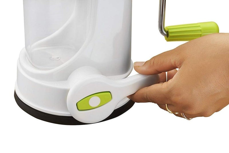 Drumil Plastic Steel Hand Juicer for Fruits and Vegetables with Stainless Steel Handle Large - Image 3
