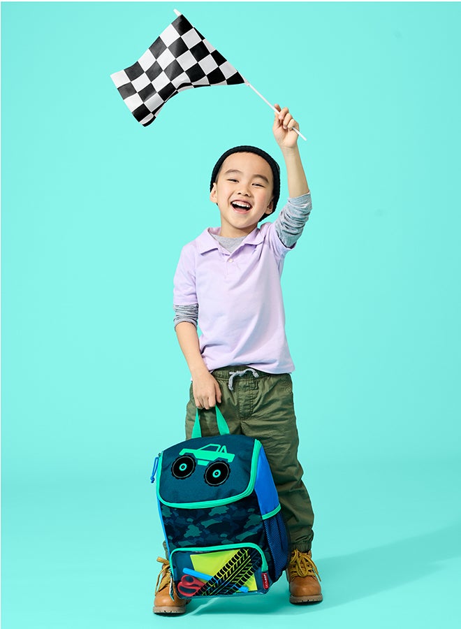 Skip Hop Spark Style Big Backpack - Truck - Image 4