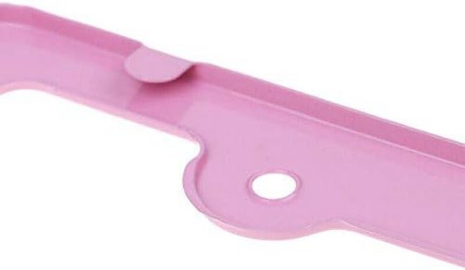 XLSFPY Pink License Plate Frame, 2 PCS License Plate Holder, Universal American Auto License Plate Frame Rust-Proof, Rattle-Proof, Weather-Proof Multiple options - Image 4