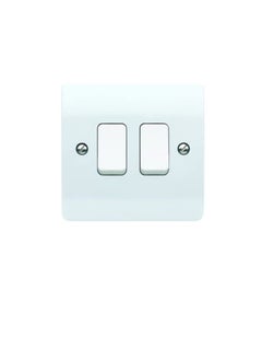 MK MK K4872WHI Logic Plus 10AX Single Pole 2 Way Plate Light Switch  - Image 2