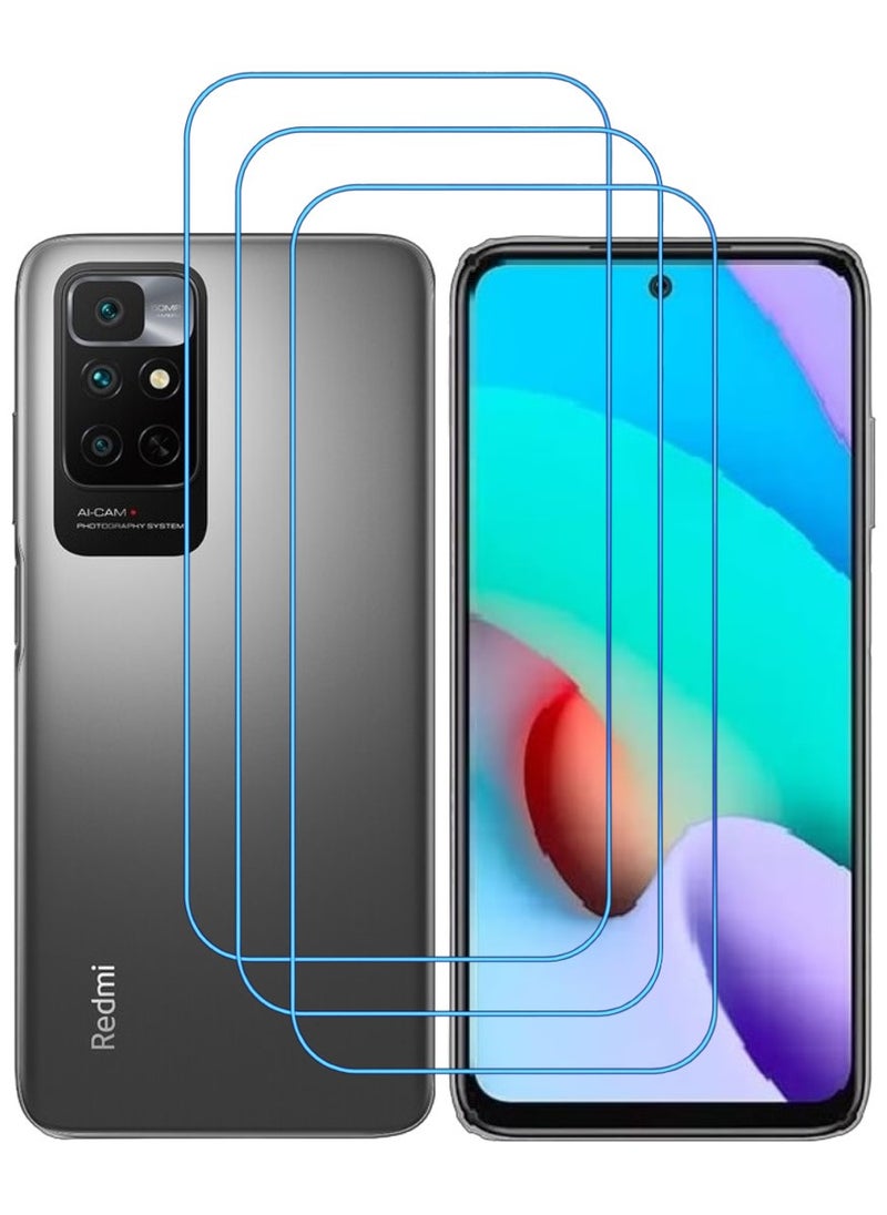 ACLIX 3 Pieces Antistatic ESD Dustproof Premium Quality High Definition Clear Tempered Glass Screen Protector Designed For Xiaomi Redmi Note 11 4G - Image 1