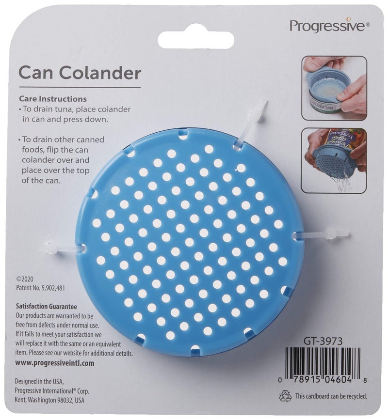 PREPWORKS Progressive Prepworks 4.5 in. W x 3.5 in. L Sky Blue Can Colander, Medium - Image 3