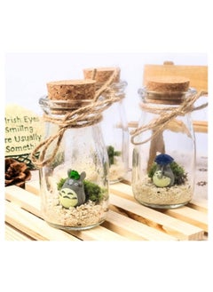 FUFU 20Pcs 100ml Cork Stoppers Glass Bottles Yogurt Pudding Bottle Mini  Jar Small Glass Bottles With Cork Lid for Wedding Favors Wishing Bottles DIY Arts Crafts  - Image 5
