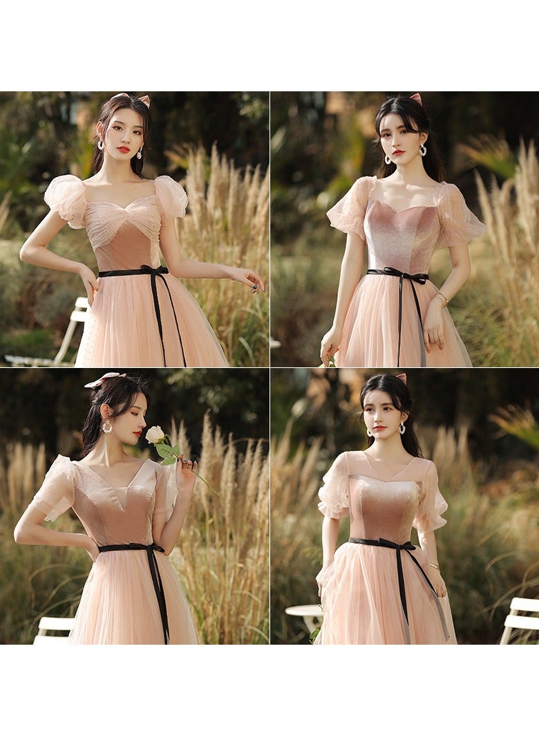 KUYING New Fashionable and Elegant Bridesmaid Dress  - Image 5