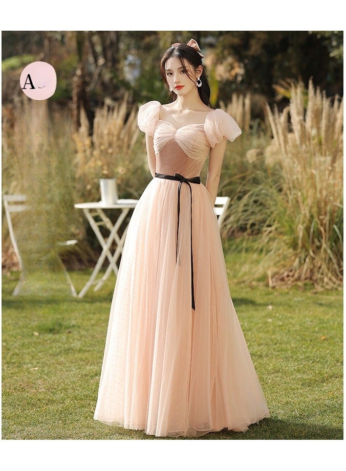 KUYING New Fashionable and Elegant Bridesmaid Dress  - Image 1