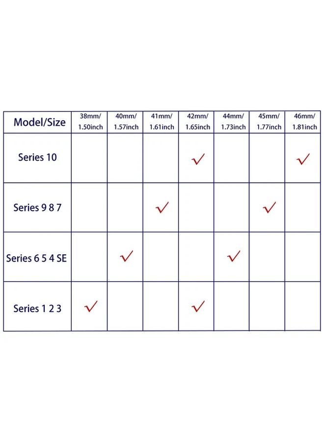 حزام وغطاء أبيض لساعة أبل سيريس 7 و8 و9 مقاس 41 ملم مع حامي الشاشة - Image 3