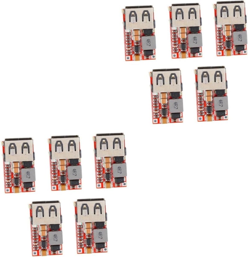 Dual USB Buck Converter Module 10A High Efficiency DC Step Down Charger For Car Phone - Image 1