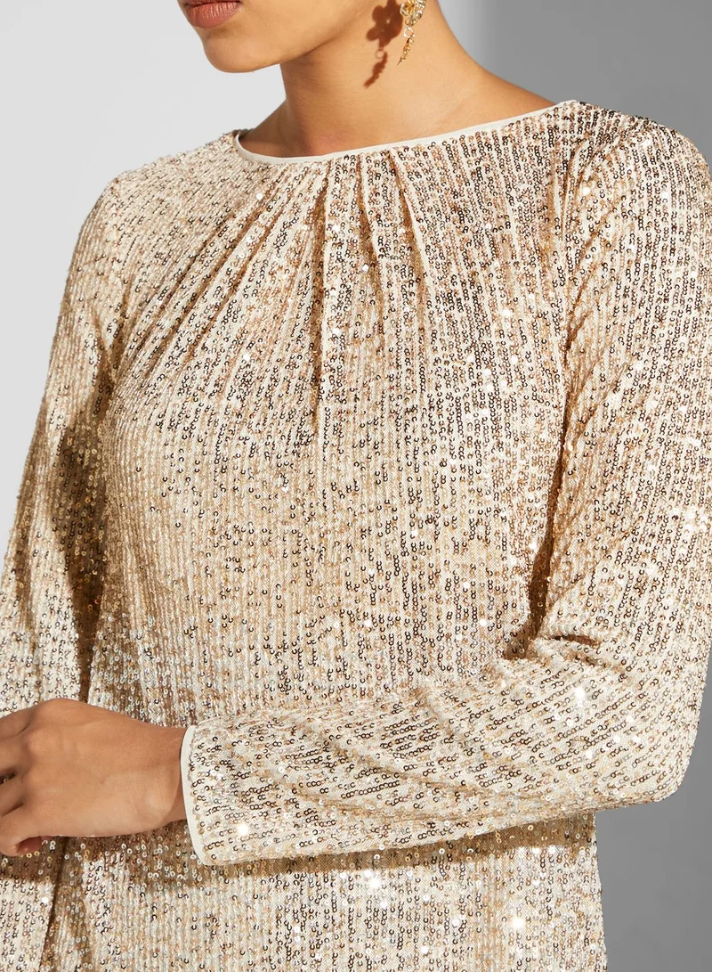 TFNC Sequin Dress