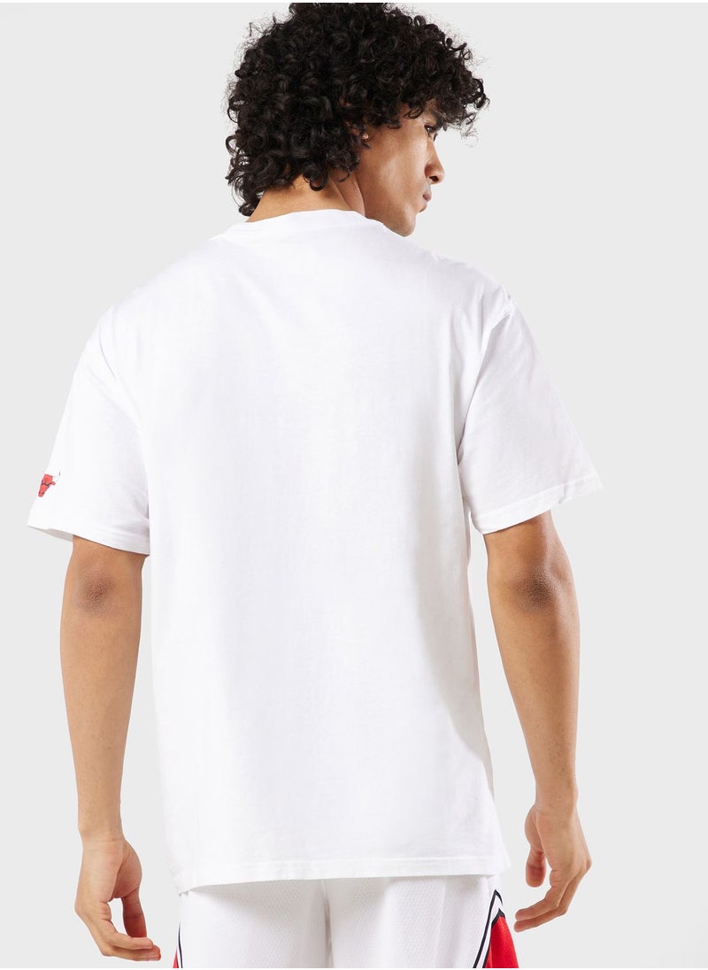 Jordan - Chicago Bulls Statement M90 T-Shirt - Image 1