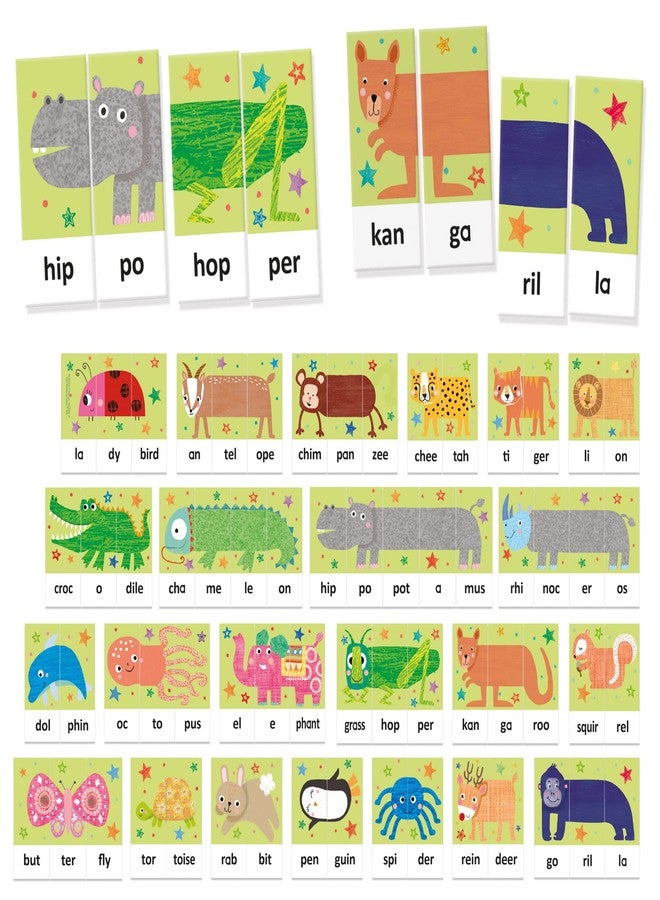 Headu Syllables Factory - Phonics Games Ages 3-6, Educational Toys for 3 4 5 6 Year Old Boys Girls, Preschool Kindergarten Learning Activities, Learning Syllables, Reading Games, Classroom Must Haves - Image 3