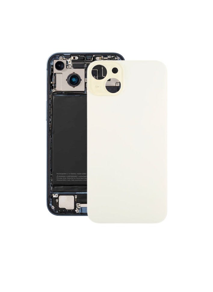 Generic - Back Glass For iphone 15 plus  Back Battery Cover Rear Door      For iphone 15 plus  Back Housing Replacement Parts - Image 1