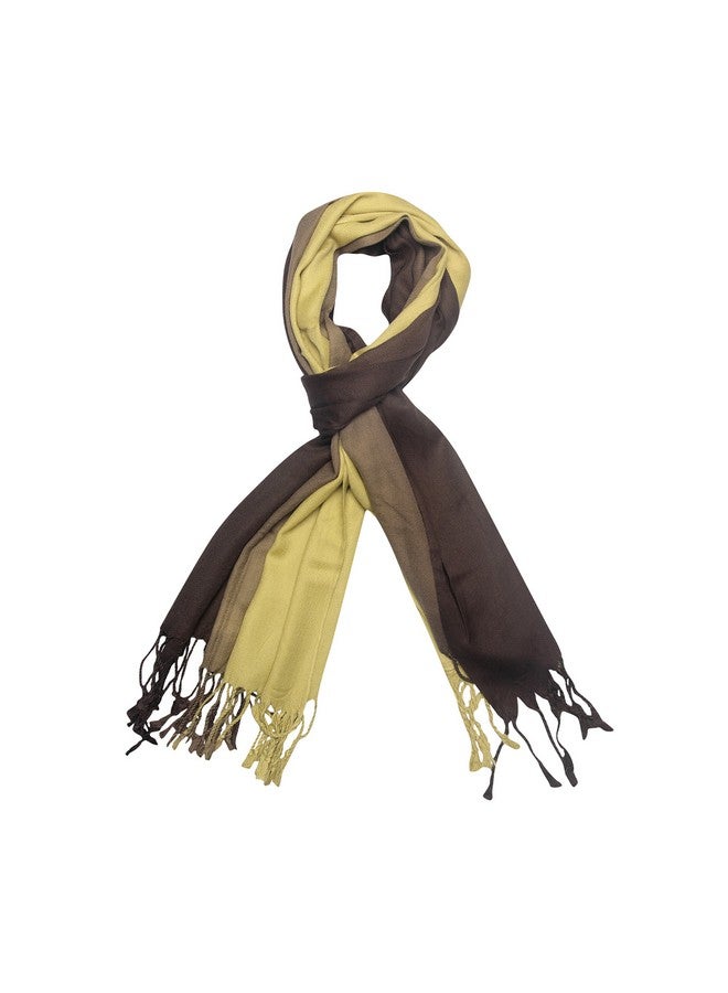 FabSeasons FabSeasons Solid Dual Tone/Double Color Cotton Unisex Scarf, Scarves, Stole & Shawl for Summer & Winter For Men and Women - Image 3