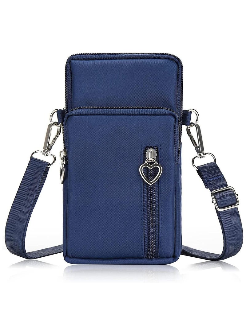 Travel Small Nylon Cell Phone Purse Small Crossbody Bag  - Image 1