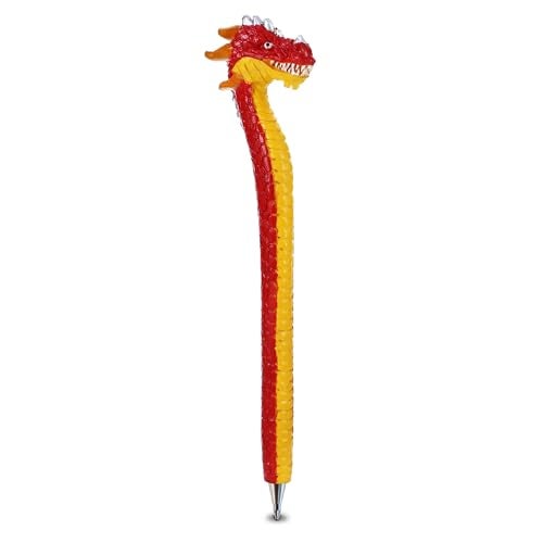 Planet Pens قلم كوكب الأقلام - قلم التنين الآسيوي الفريد - قلم حبر جاف ممتع وفريد للأطفال والبالغين، قلم كتابة ملون للتزيين في المدرسة ومكتب العمل - Image 1