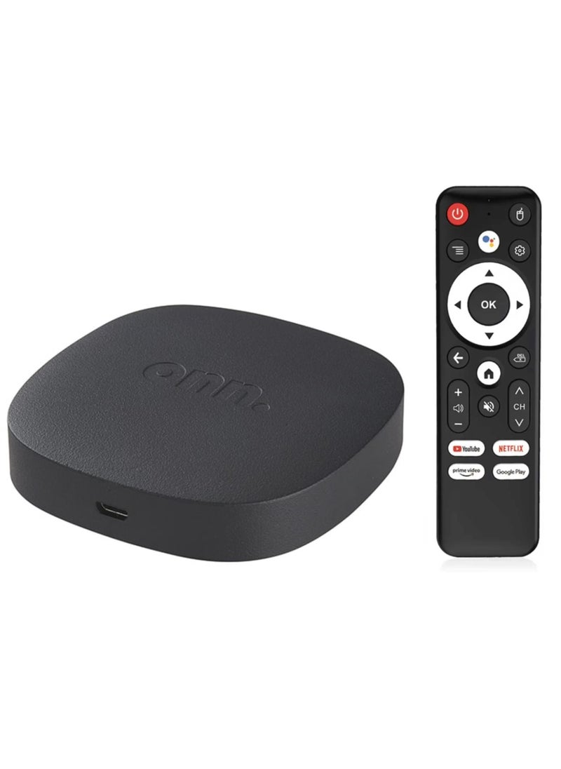 ONN Android TV 4K UHD Streaming Device Remote Control & Voice Remote Control With HDMI Cable Google TV And Google Assistant Supported Android TV Box Ultra HD 4K TV Box - Image 2