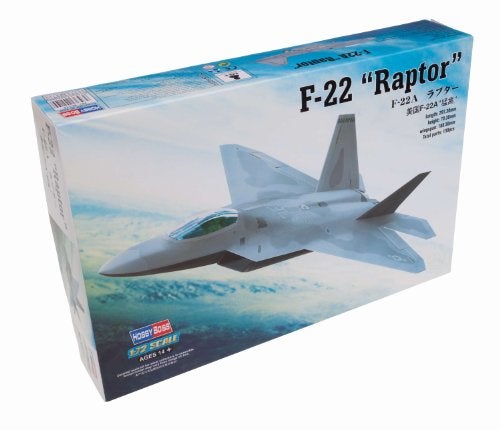 Hobby Boss F-22 Raptor Jet Fighter Airplane Model Building Kit - Image 3