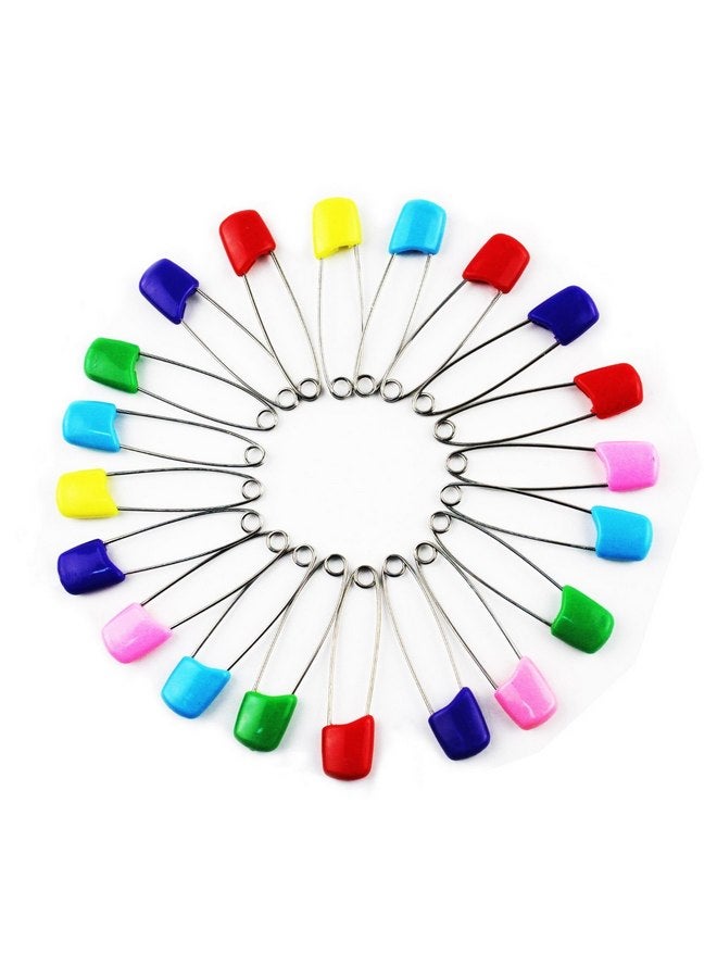 SPHTOEO 50PCS Cloth Diaper Pins Stainless Steel Traditional Safety Pin - Image 2