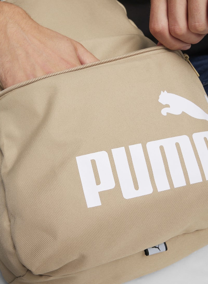 PUMA Phase Unisex Beige Backpack  - Image 5