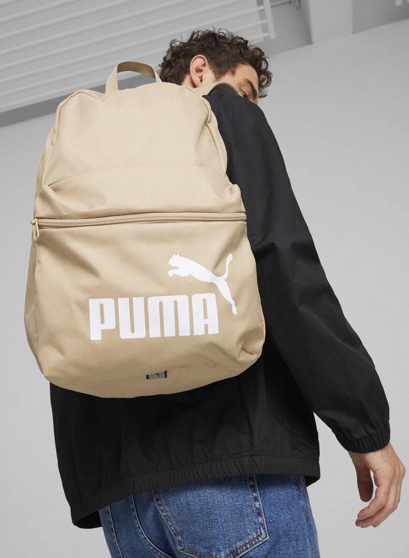 PUMA Phase Unisex Beige Backpack  - Image 4
