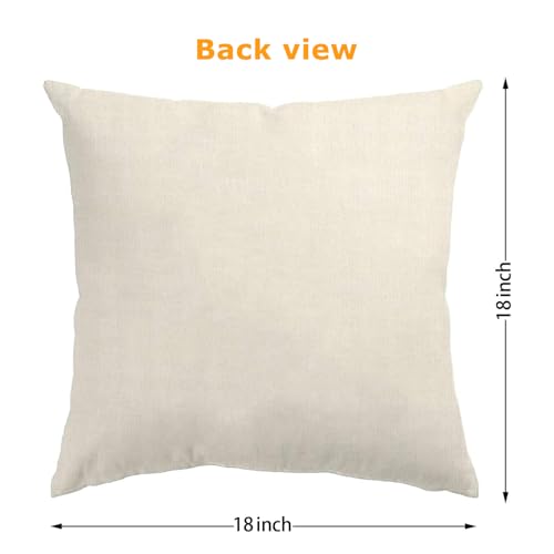 ONFAON Fall Decorations for Home, Fall Pillow Covers 18x18 Set of 4, Thanksgiving Decorations Autumn Cushion Case for Couch - Image 5