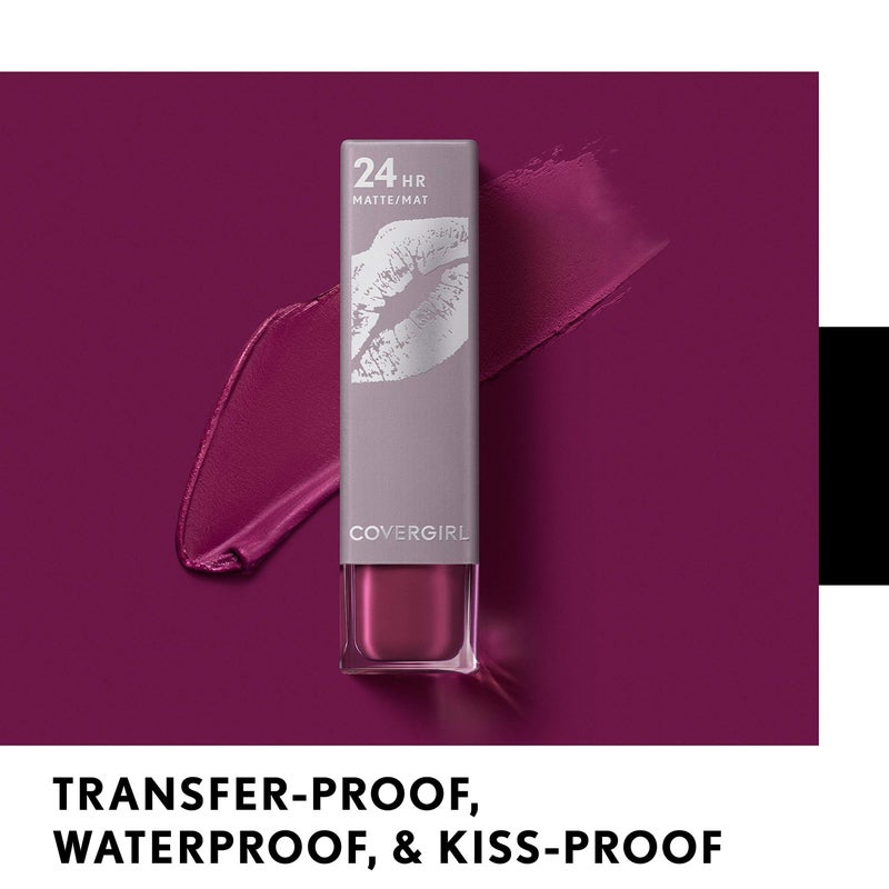 COVERGIRL Exhibitionist Ultra-Matte Lipstick, Hustler - Image 3