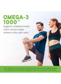Davinci Labs Omega-3 1000 - Dietary Supplement to Maintain Already Normal Cholesterol Levels and Support Immune System, Hair and Skin* - Gluten-Free - 90 Enteric Coated Softgels  - Image 3