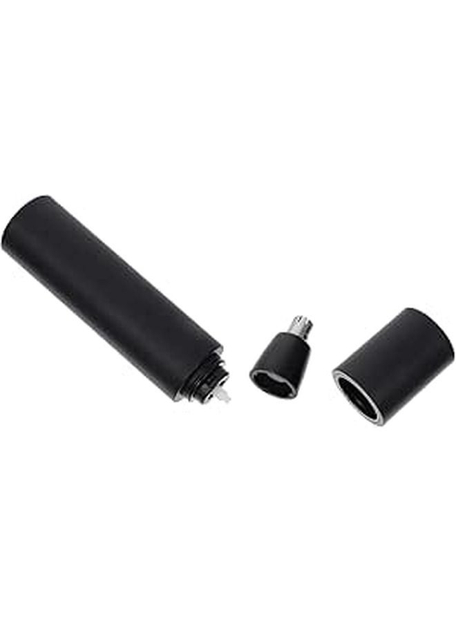 Portable USB Rechargeable Nose Ear Hair Trimmer Black For Men And Women Personal Grooming Device - Image 1