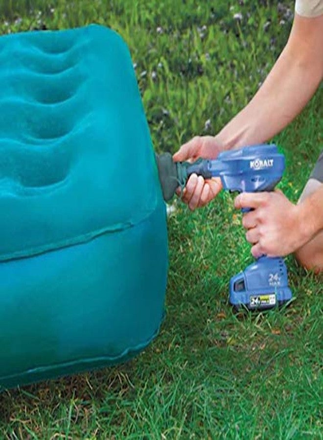 Kobalt 24V Max Cordless High Volume Air Inflator Blower 24-Volt Lithium Ion (Tool Only) - Image 5