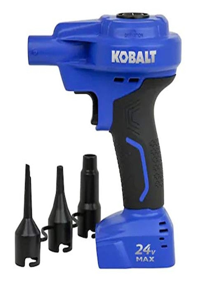 Kobalt 24V Max Cordless High Volume Air Inflator Blower 24-Volt Lithium Ion (Tool Only) - Image 1