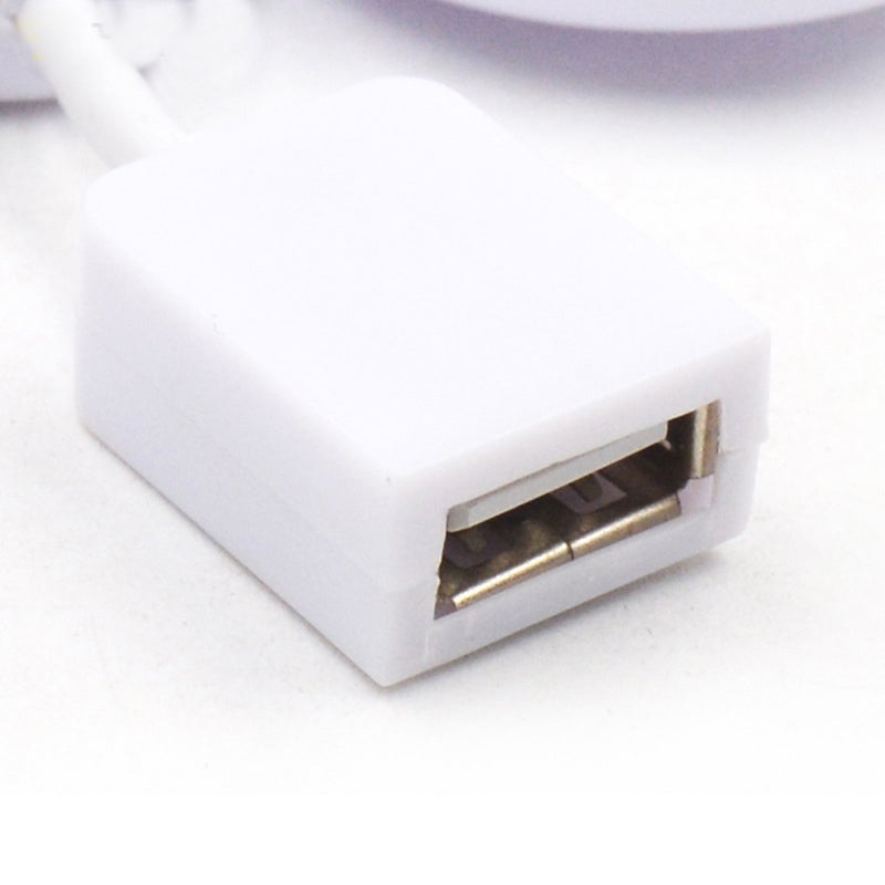فرع USB 2.0 بـ 4 منافذ (HUB Splitter) واحد لأربعة منافذ، مناسب لأجهزة الكمبيوتر اللوحي والهواتف الذكية ومواقف الشحن وأقراص القراءة وأجهزة الكمبيوتر المكتبية - Image 5