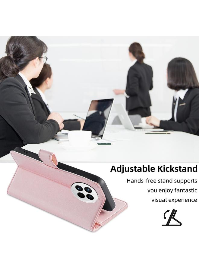 S-TOP Case For Huawei Mate 50 Sheep Texture Cross-body Zipper Wallet Leather Phone Case - Image 5