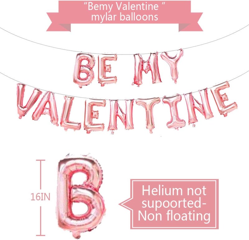 PARTY Valentines Day Balloon 16in Rose Gold Decorations Supplies Banner - Image 3