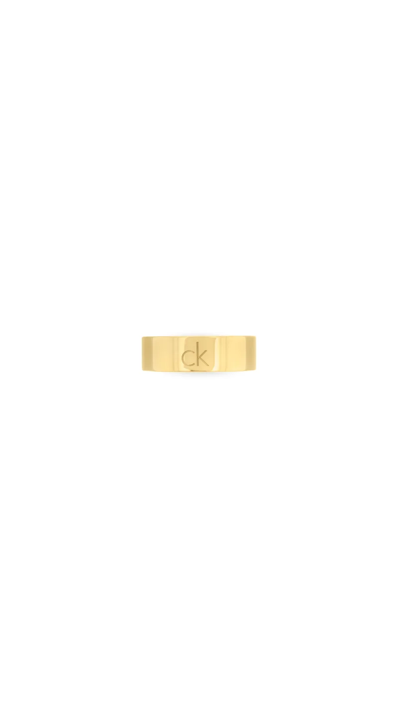 CALVIN KLEIN Brand Detailed Trio Rings Sets