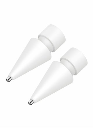 Replacement Nibs for Apple Pencil - 2 Pack Compatible with 1st & 2nd Gen, Durable Fine Point Tips for Precise Control, No Wear, White 1.3mm - pzsku/ZC98AAB8C52B94BB21D7AZ/45/1746555608/d65ea72f-f29d-42d5-8468-cffc78be34a3
