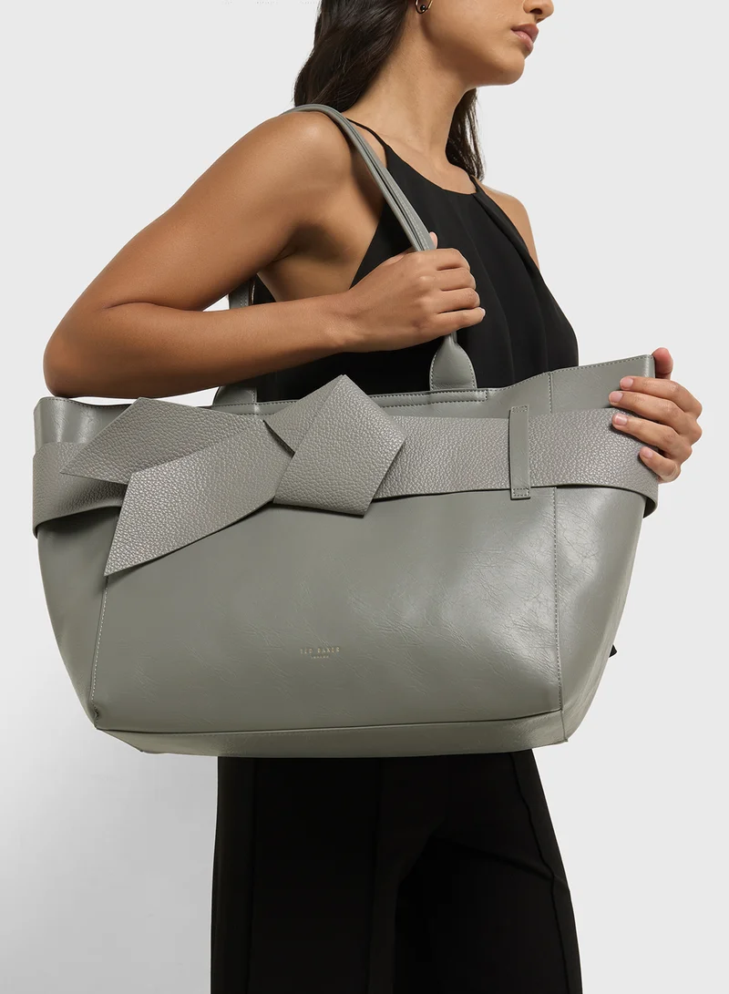 تيد بيكر Large Knot Bow Tote