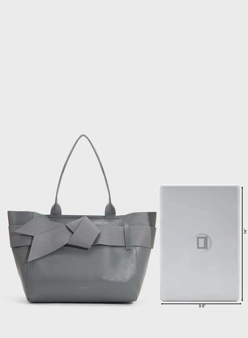 تيد بيكر Large Knot Bow Tote