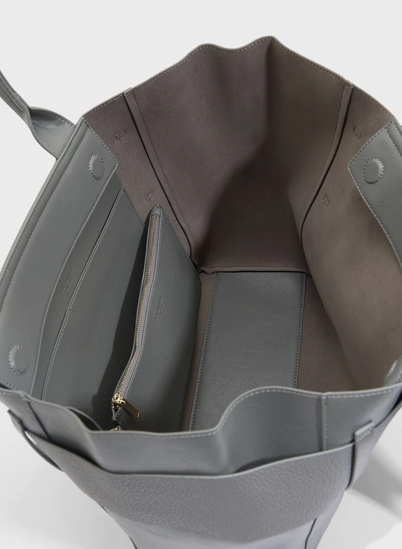 تيد بيكر Large Knot Bow Tote