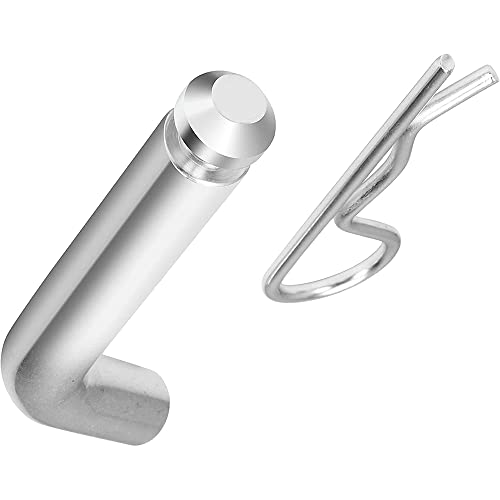 BIG RED ATRLY3202R Torin Trailer Hitch Pin with Clip, 5/8-Inch Diameter, Fit 2" Receiver - Image 2