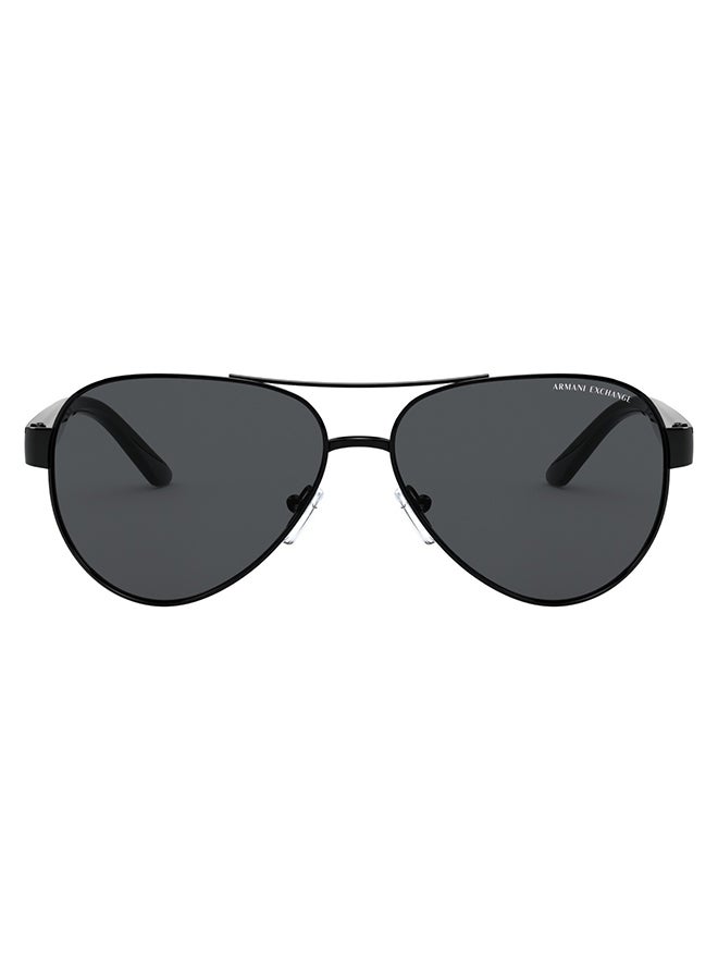 Armani Exchange نظارات شمسية طيار للرجال - AX2034S 600087 59 - حجم العدسة: 59 مم - Image 1