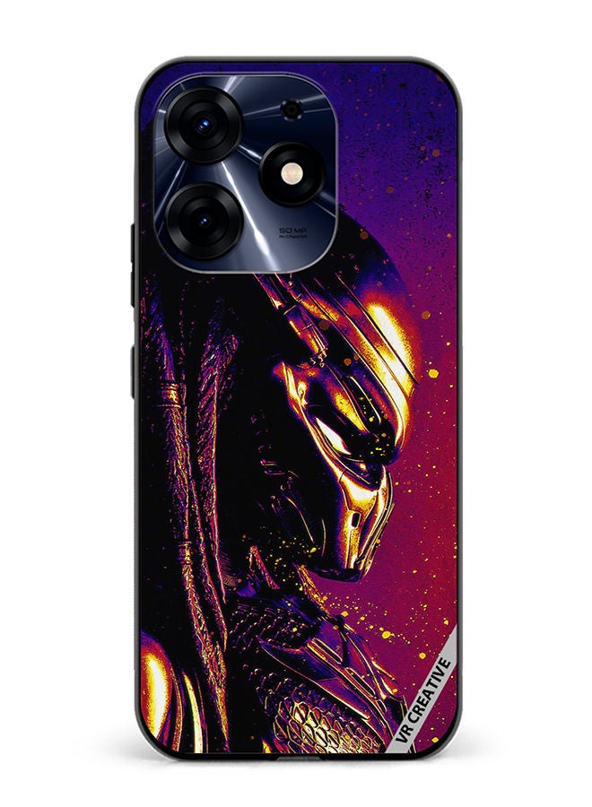 Protective Case Cover For Tecno Spark 10 Pro Predator Design Multicolour