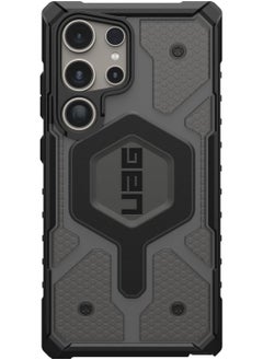 Urban Armor Gear UAG Pathfinder Clear Pro MagSafe Samsung Galaxy S24 ULTRA Case Cover [18 Feet Drop Tested] - Clear | Ash  - Image 3
