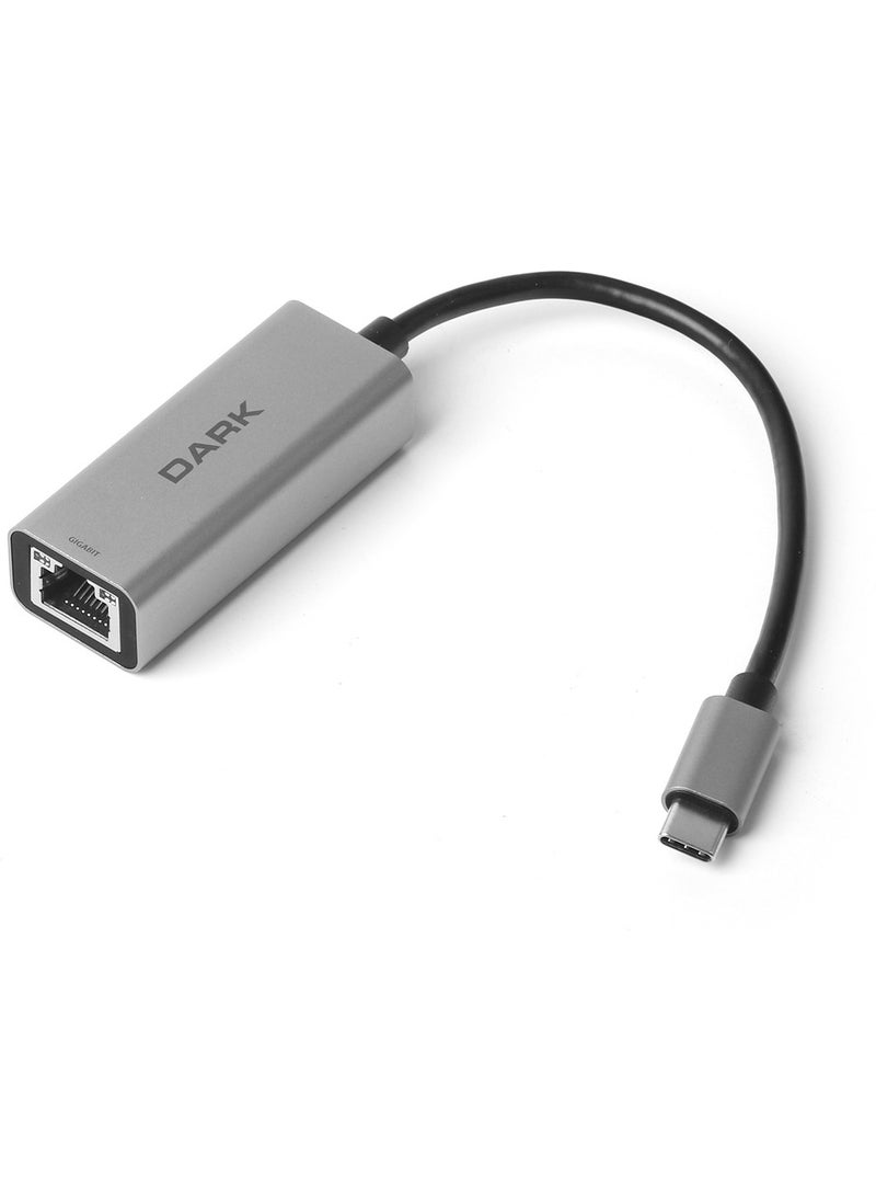 USB 3.1 Type-C Gigabit 10/100/1000 Lan Ethernet Converter Adapter (DK-AC-U31X3GL2)