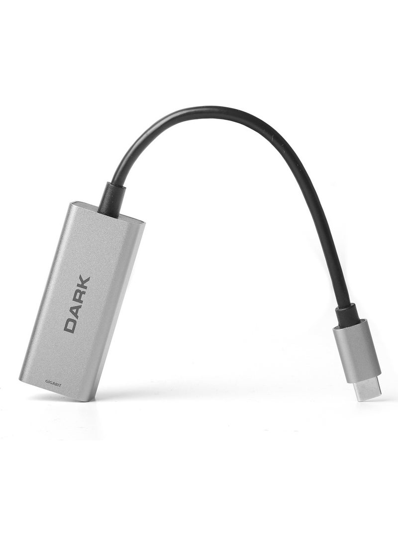 USB 3.1 Type-C Gigabit 10/100/1000 Lan Ethernet Converter Adapter (DK-AC-U31X3GL2)