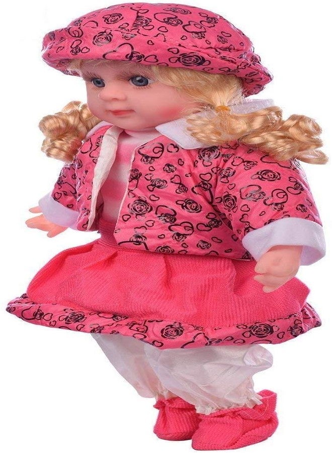 BUKILY Plastic Kids Doll Playset/Gudiya/Doll for with Foldable Hand,Makeup,Clothes & Beauty Doll Accessories for Kids - 40 CM (Colour and Dress as per Stock) - Image 2