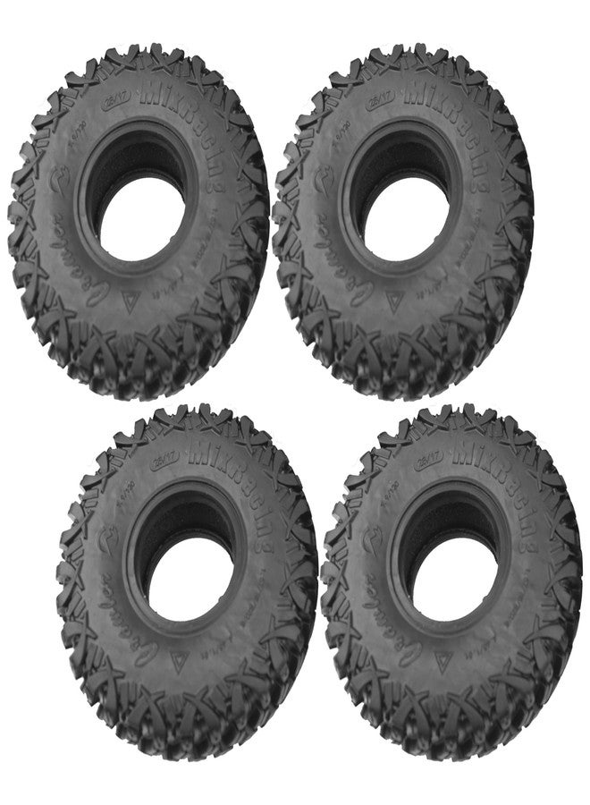 Vgoohobby 4Pack Vgoohobby 1.9inch Rubber Tires,RC Crawler Tires OD 120mm with Foam Compatible with Axial SCX10 90047 AXI03007 D90 D110 Tamiya CC01 Traxxas TRX-4 1/10 RC Crawler - Image 5