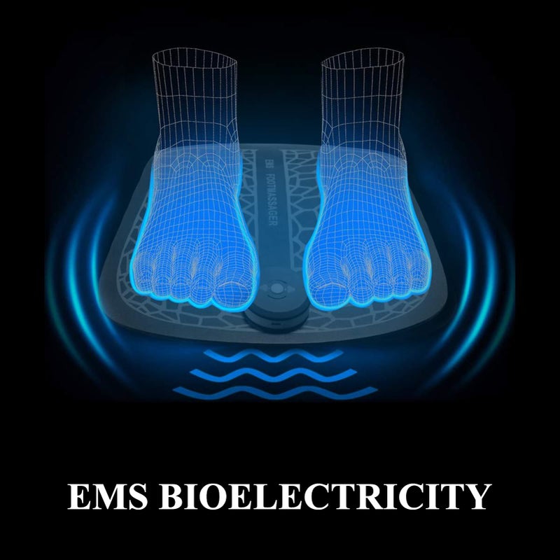 Household EMS Bioelectricity Foot Massager Relaxation Massage Relieve Soreness Reduce Fatigue Folded Portable - Image 4