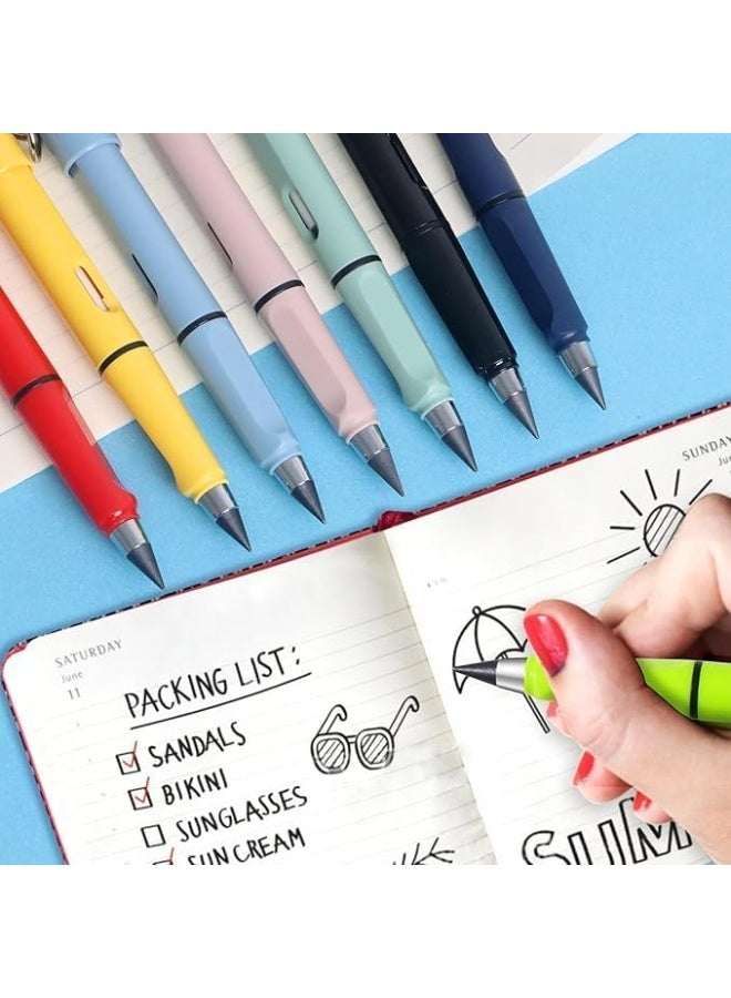 قلم انفينيتي من 12 قطعة - قلم كتابة لا يشحذ، يدوم طويلا، بدون حبر، مقاوم للتلطخ - بديل صديق للبيئة - Image 2
